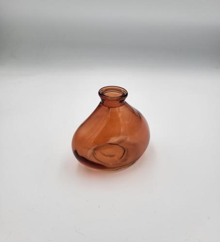 Petit vase de table goutte Terracotta